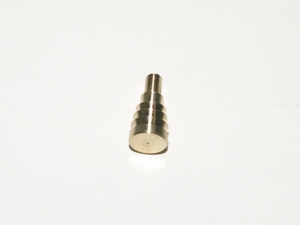 Brass cleaning cone  10,8mm M5 draad
