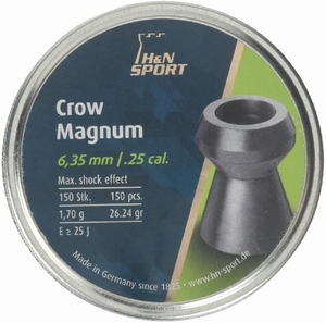 H&N Crow Magnum 6,35 mm  150 stuks